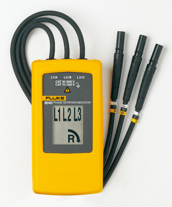 Fluke Drehfeldanzeiger mit LCD-Anzeige FLUKE-9040EUR