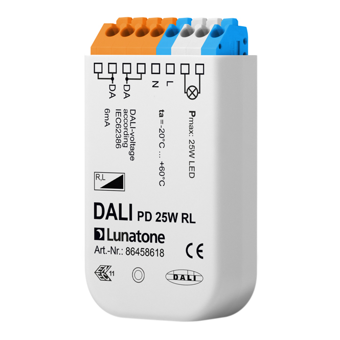 Lunatone phase dimmer DALI PD 3-25W cut R,L – 86458618 Lunatone phase dimmer DALI PD 3-25W cut R,L – 86458618