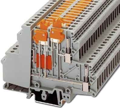 Phoenix Contact Messertrennklemme 0,2-4mm,400V,10A UDMTK 5-P/P BU - 3101113