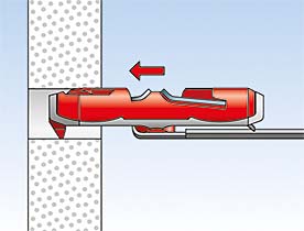 Fischer Deutschl. Kippdübel DUOTEC 10 537258