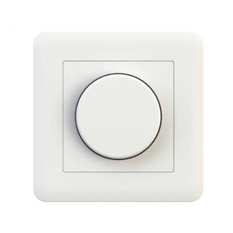 Aimotion Trailing edge rotary dimmer 200W with push button connection