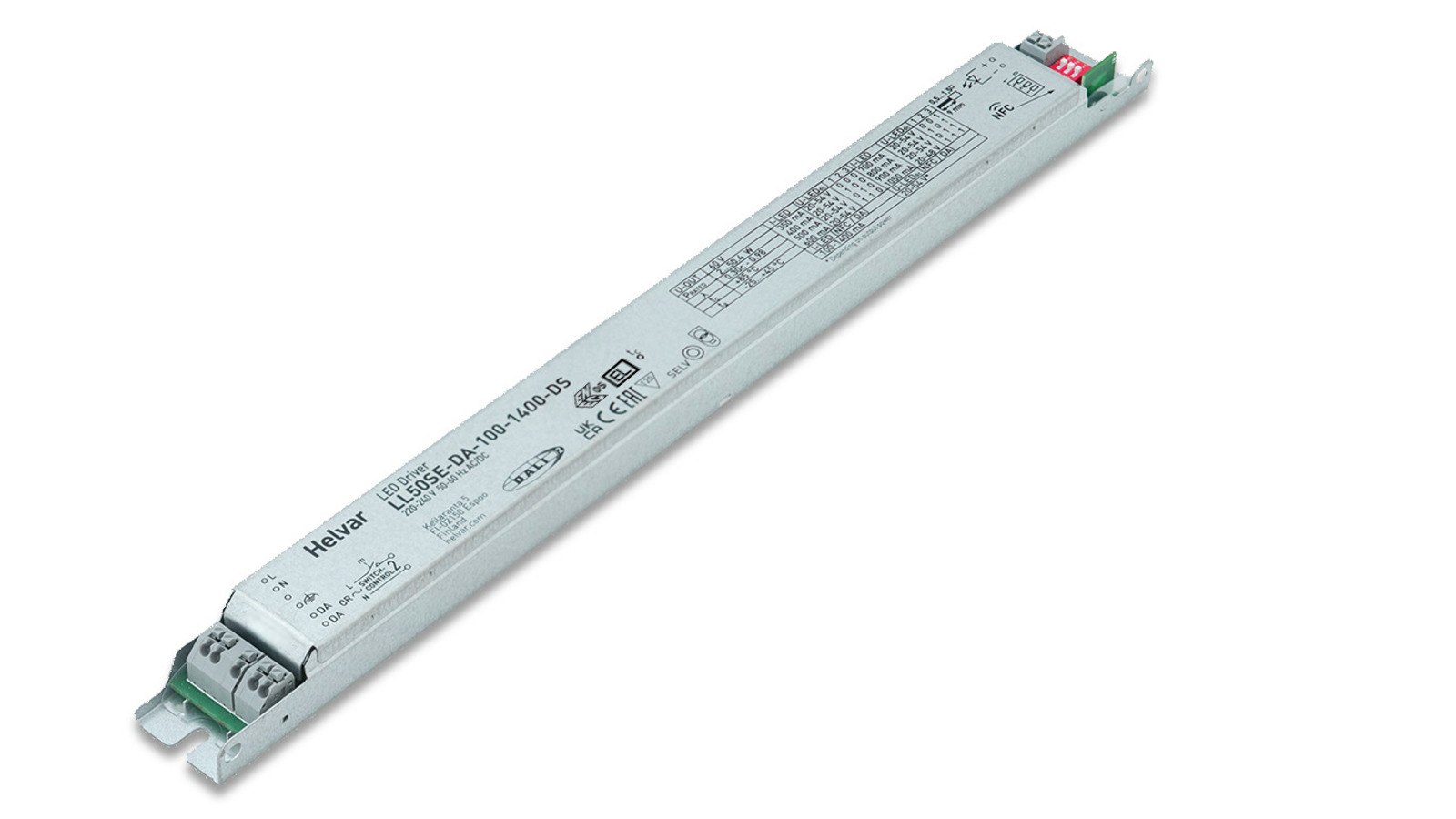 Helvar LED-Treiber LL50SE-DA-100-1400-DS - 5763006