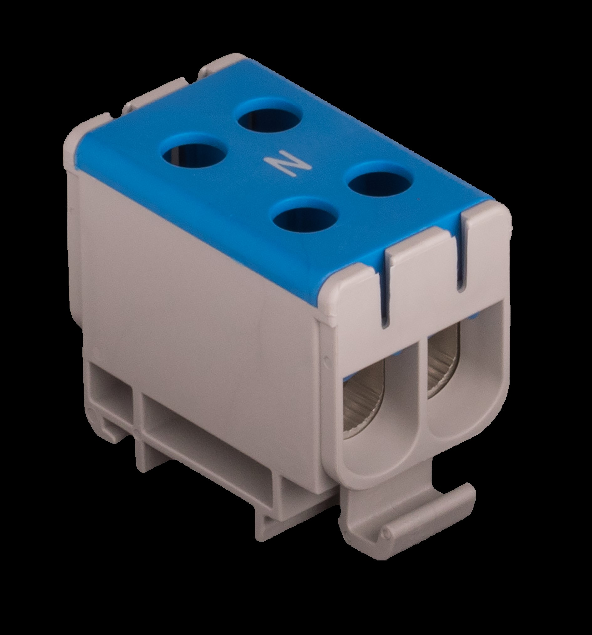 Pollmann Universalklemme UK 50/2N blau