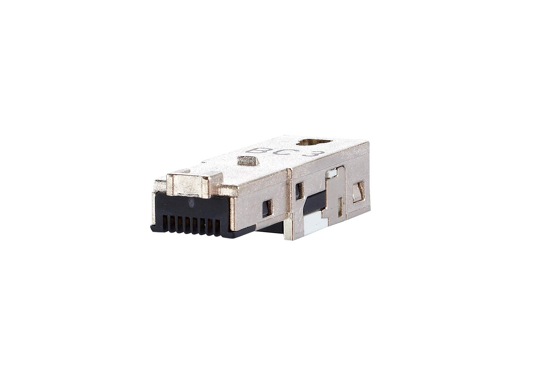 Metz Connect Steckereinsatz,Kat.6 RJ45,AWG26-22,feldko 1401400810-I