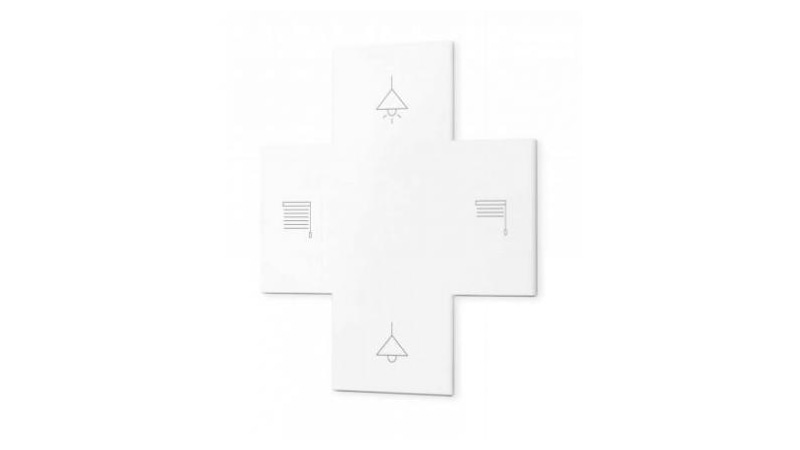 Lunatone Accessories DALI Switch Cross Operation Symbol Dimming and Blinds