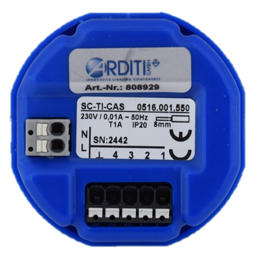 Casambi Bluetooth Tasterinterface UP 4-fach - 808929 Casambi Bluetooth Tasterinterface UP 4-fach - 808929