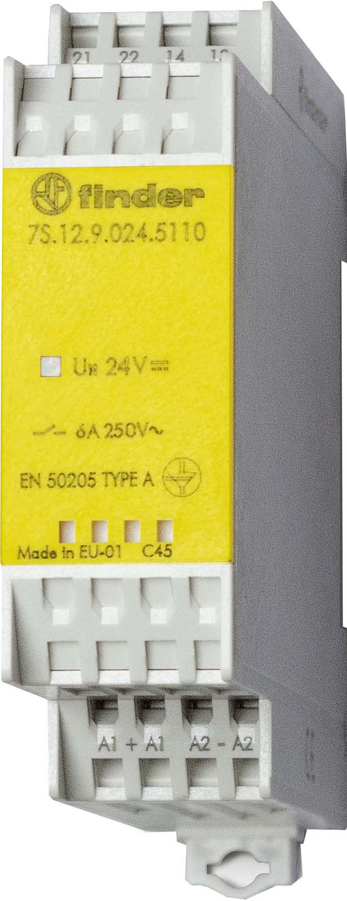 Finder Relaismodul 1S, 1Ö, 6A 7S.12.8.230.5110 - 7S1282305110