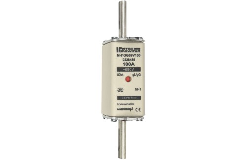 Mersen NH-Sicherungseinsatz SF Gr.1 gG 100A/690V KM NH1GG69V100 - D228485