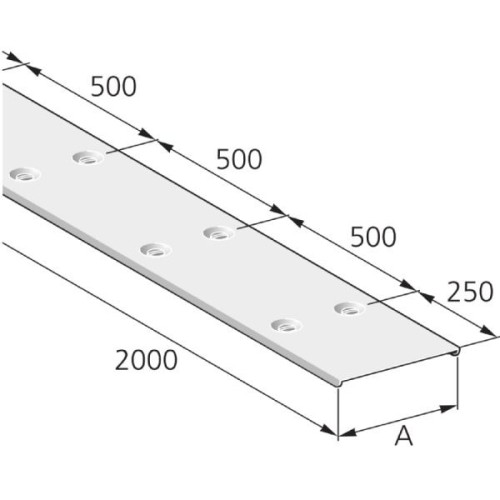 Pflitsch Deckel 2000mm D2 100 S - D2100S