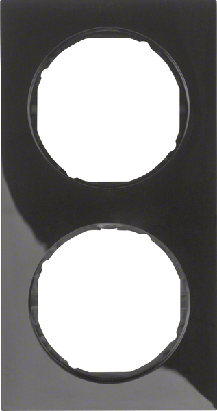 Berker Rahmen sw/gl 2fach 10122245 günstig online kaufen