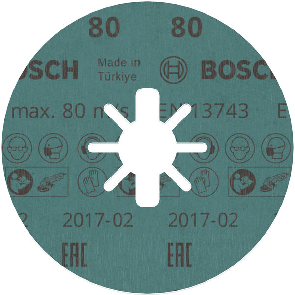 Bosch Power Tools PRO R780 X-Lock Fiberscheibe 115 mm 2608619180