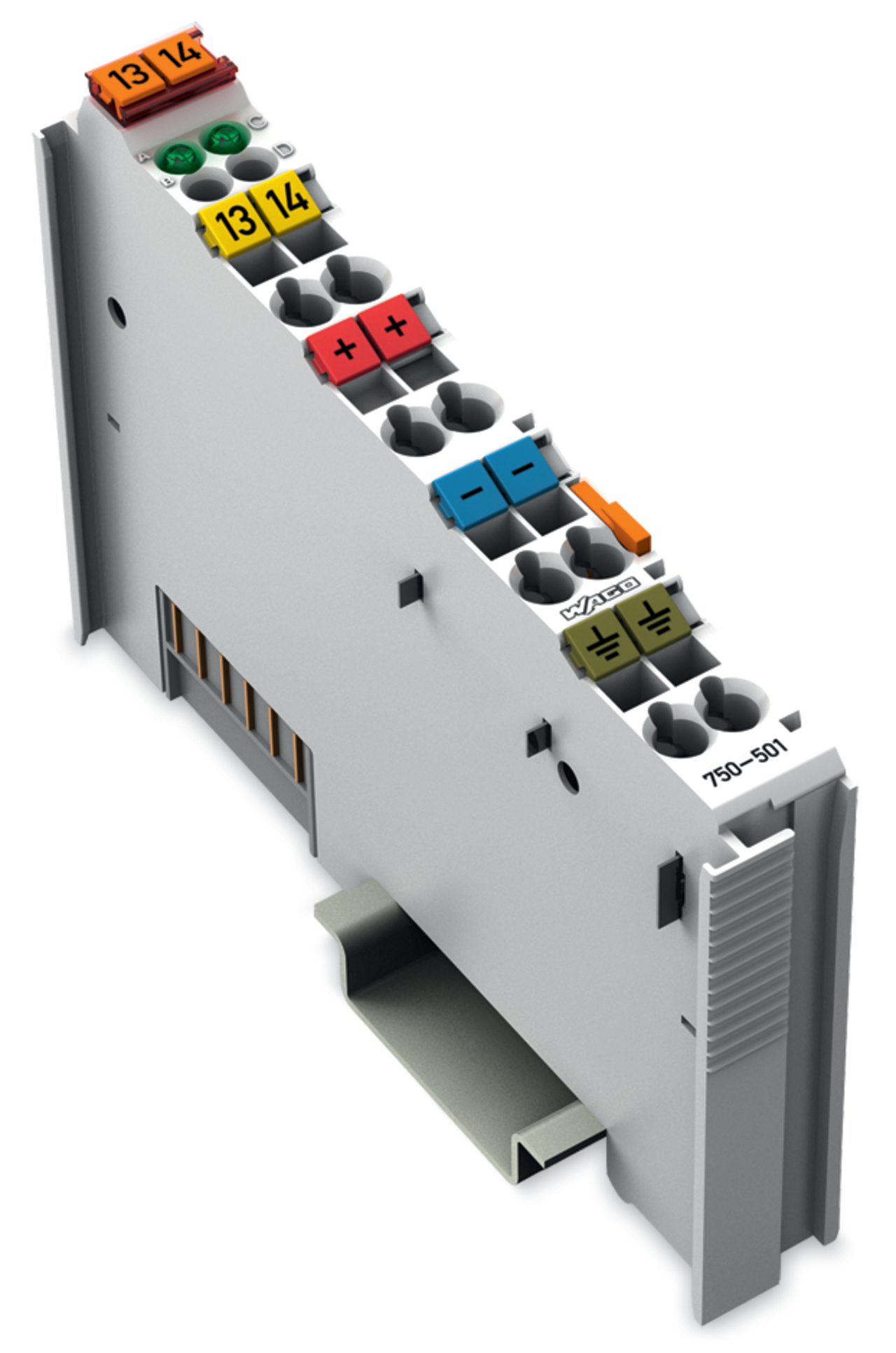 WAGO GmbH & Co. KG Digitale Ausgangsklemme 2DO 24VDC 0,5A 750-501