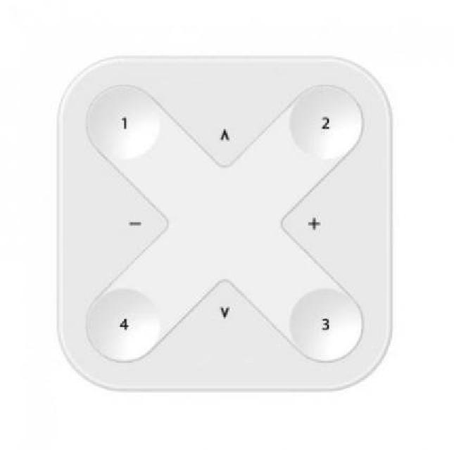 Casambi Wandbedientaster Xpress-B Wireless Switch weiß - XPRESS-B-W Casambi Wandbedientaster Xpress-B Wireless Switch weiß - XPRESS-B-W