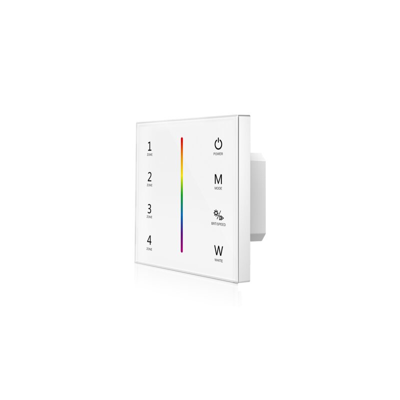 DOTLUX 4-zone touch panel for multi-colored receivers DMX/Fusion Technology - 5276-4