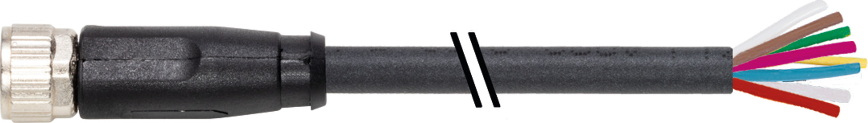 Murrelektronik M8 Buchse PUR 8x0,14 sw 7000-08961-6961000