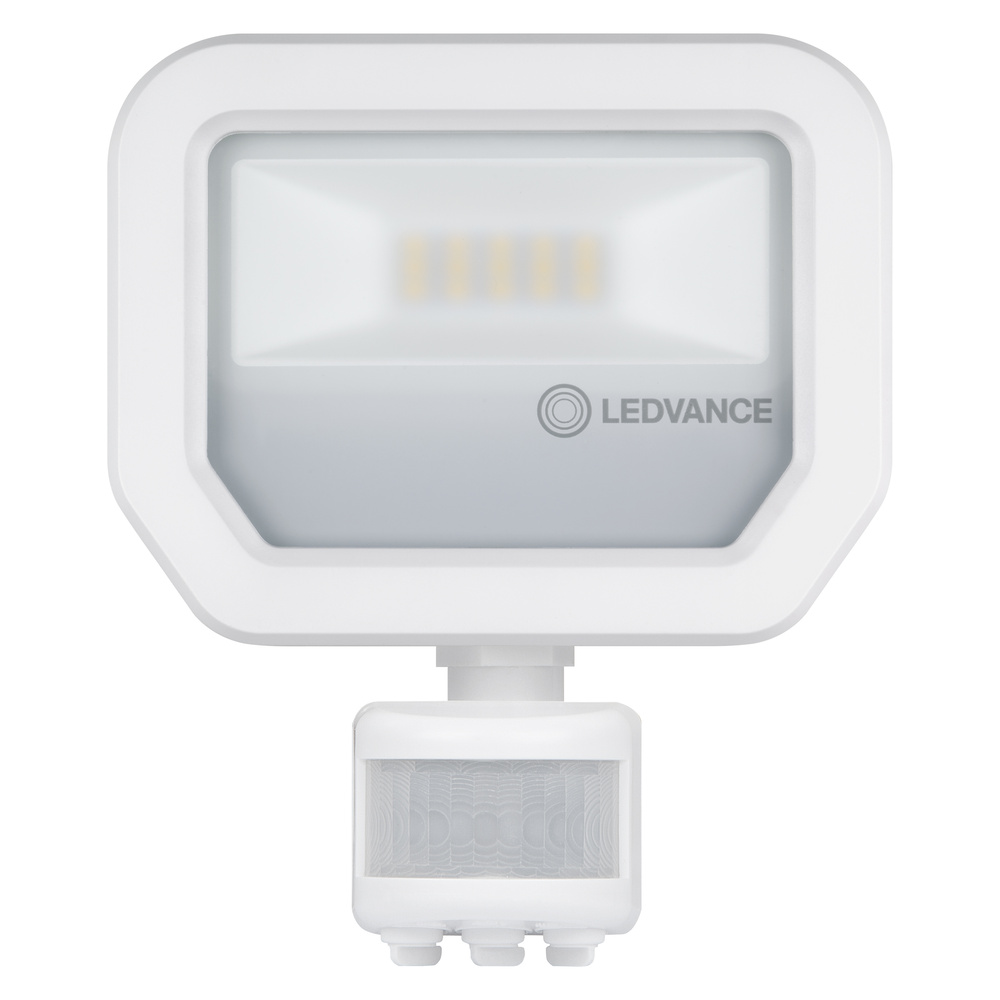 Ledvance LED floodlight FLOODLIGHT SENSOR 10 W 4000 K SYM 100 S WT