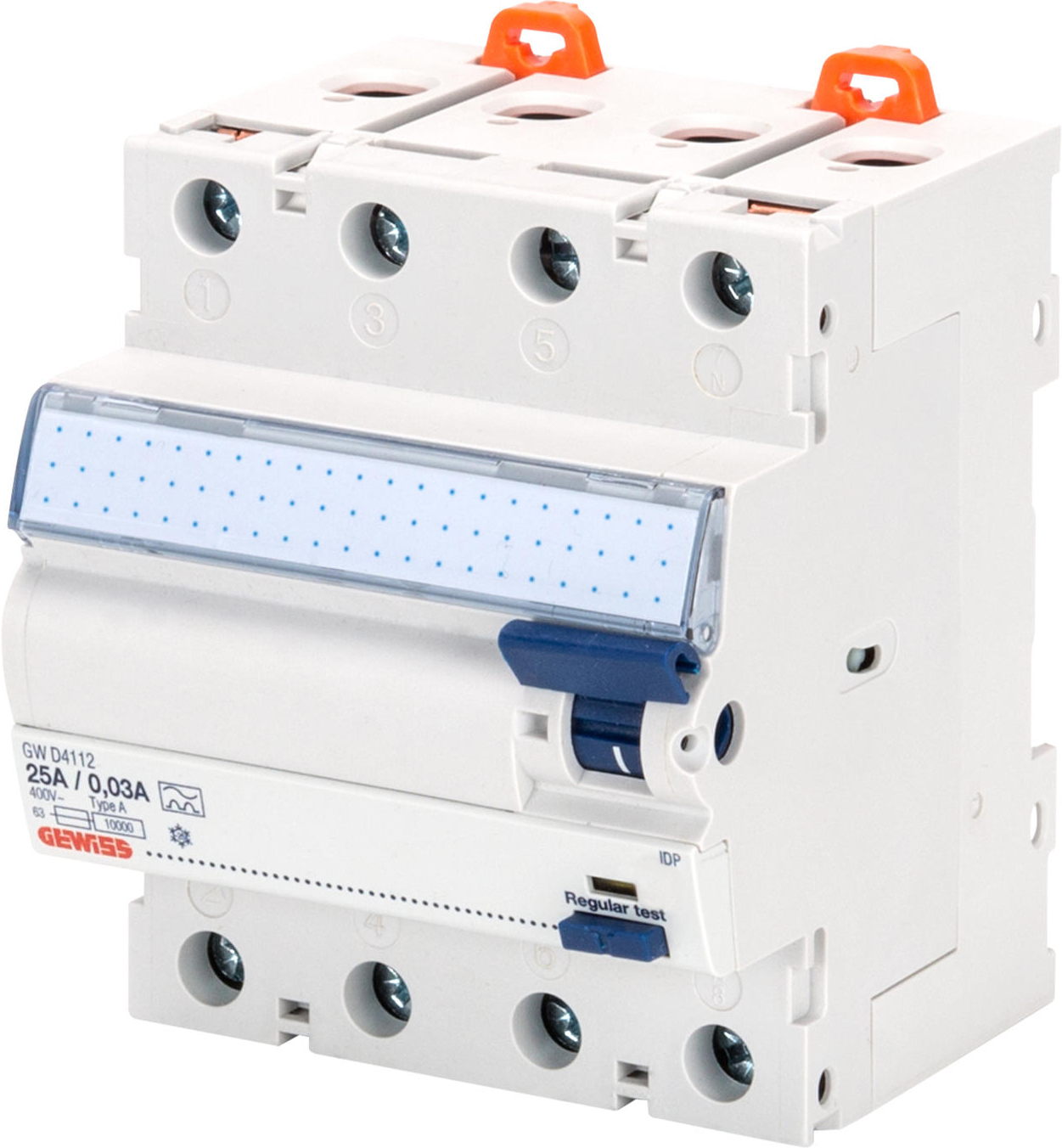 Gewiss FI-Schutzschalter 4-p, 63A, 300mA GWD4154