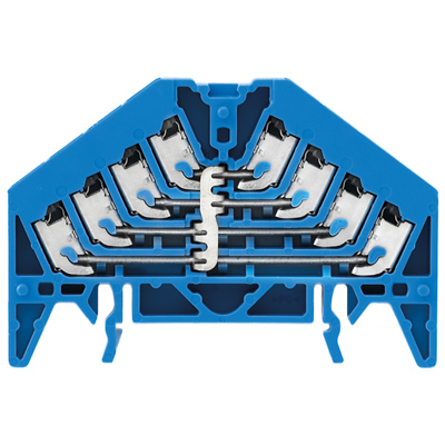 Weidmüller Potentialverteilerklemme 16x, 1,5qmm PPV 4 BL 35X7.5 DGR