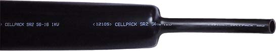 Cellpack Schrumpfschlauch mittelwandig SR2 63-19/1000 sw