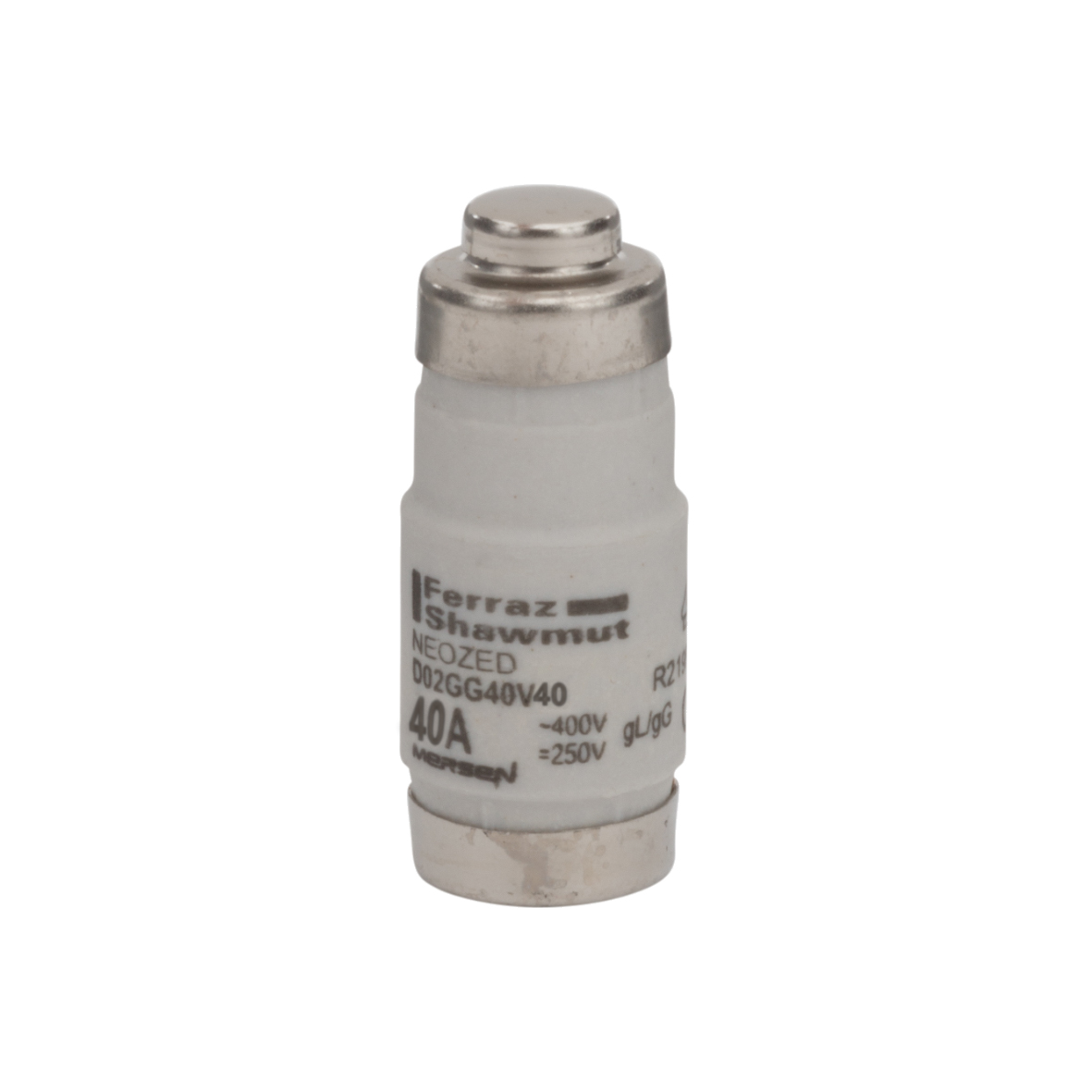 Mersen Sicherungseinsatz NEOZED gG D02 AC400V 40A sw D02GG40V40