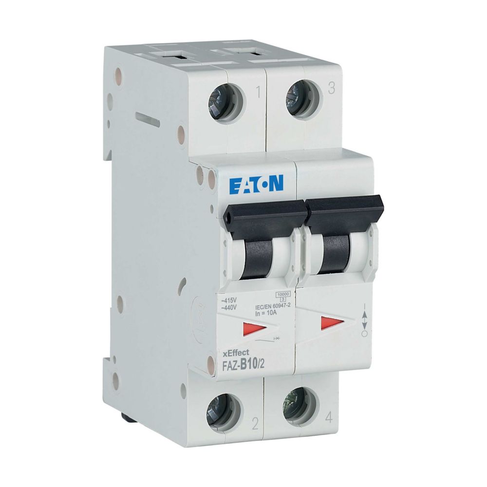 Eaton Leitungsschutzschalter B 10A, 2p FAZ-B10/2 - 278730