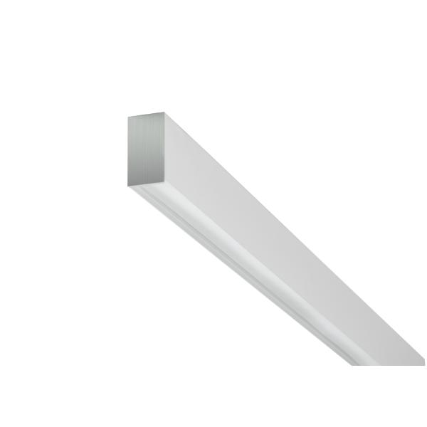Brumberg LED mounting profile, silver, rectangular - 77123694