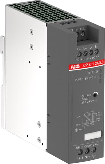 ABB Stotz S&J Netzteil Out:DC 24V/5A CP-C.1 24/5.0