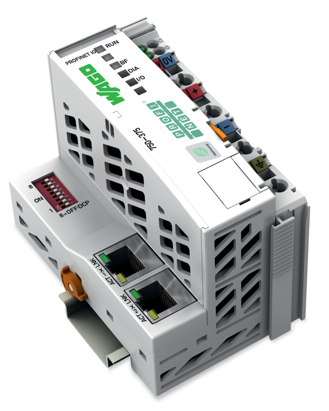WAGO GmbH & Co. KG Feldbuskoppler PROFINET IO advanced 750-375