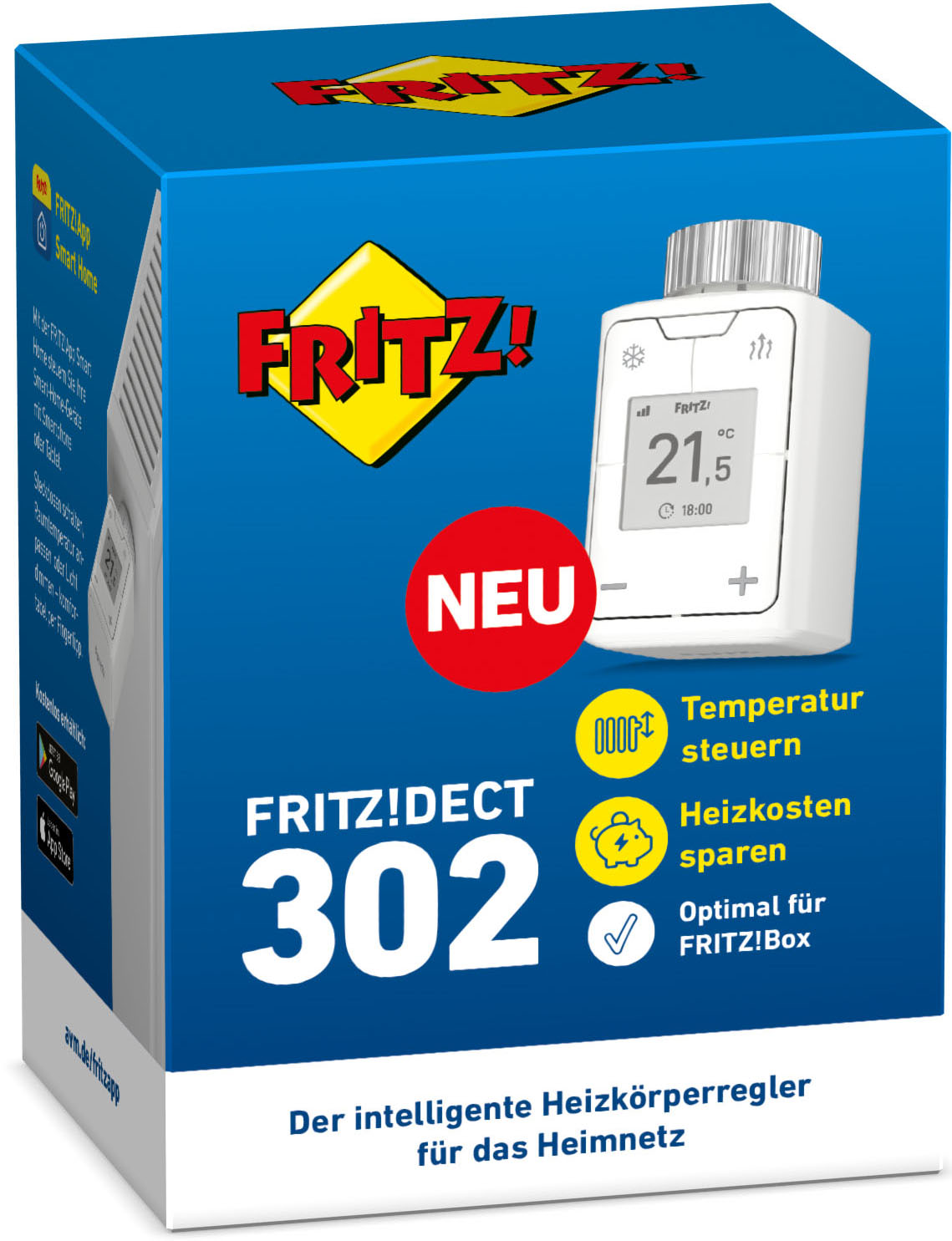 AVM Funk-Heizkörperregler FRITZ!DECT 302 - 20002961