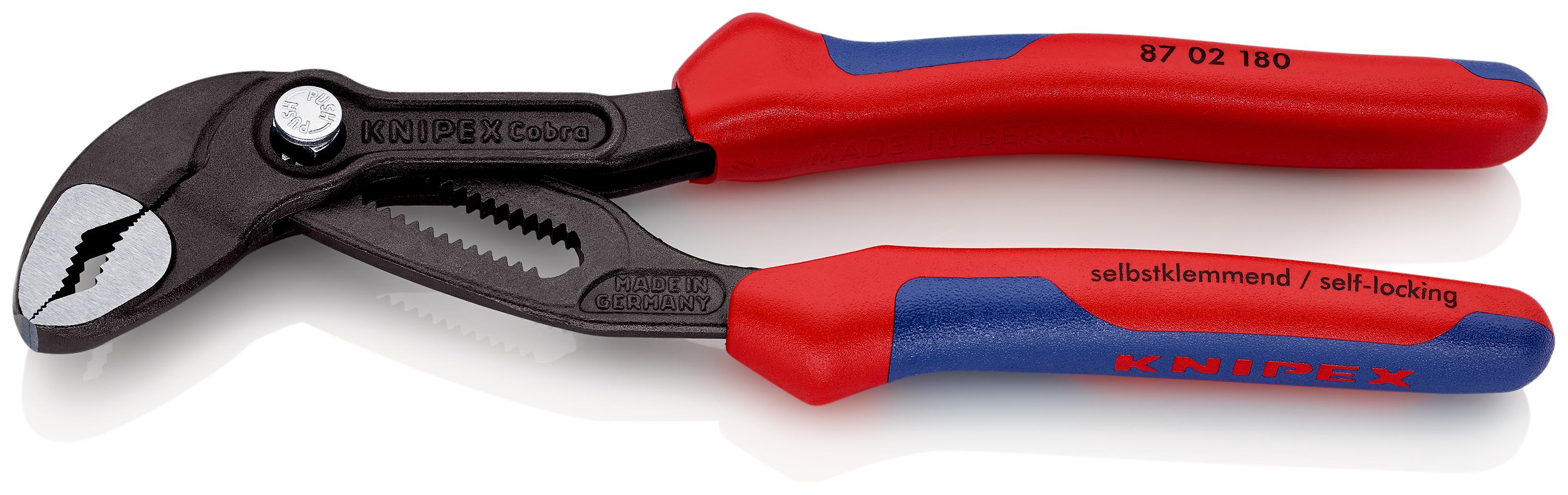 Knipex-Werk Cobra-Wasserp.-Zange 180mm 87 02 180