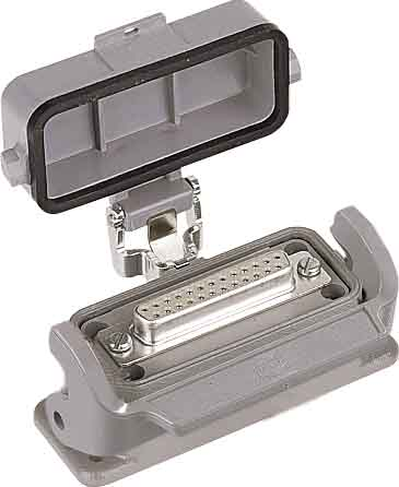 Harting Adapter-Kunststoff f.1xD-Sub 09200009932