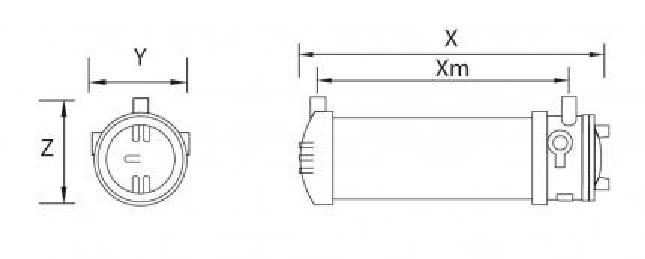 Zalux EX-LED-Leuchte Zone 1, 21 KRATEX NS HE 1.2 40-840 ET Glass Notlicht 3H IP66 - 10169112