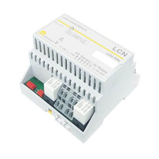 Issendorff Sensor-Relais-Modul 6Ausgänge,16A LCN - SR6 - 30327