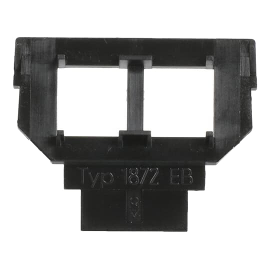 Busch-Jaeger Sockel für 1758... f. Mod.-Jack 2x6u.8p 1872 EB