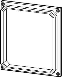 Eaton CI-Gehäuse-Deckel 375x250x50mm D150-CI43