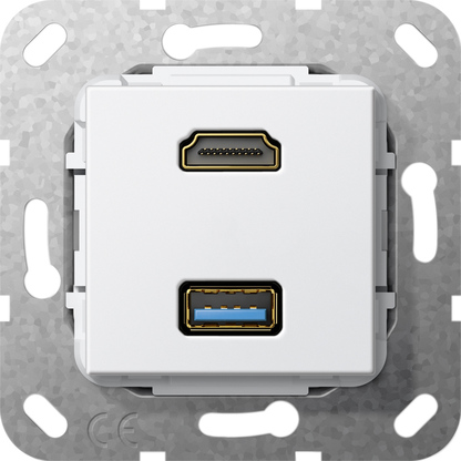 Gira HDMI USB 3.0 A Kabelpeit. rws 567903