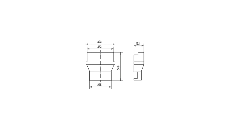 BJB Cover for cable clamp 48.271.U501