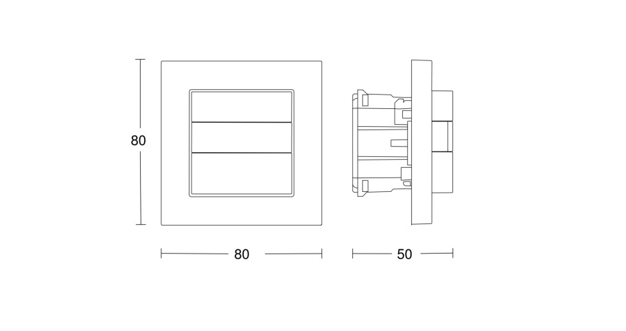 STEINEL HF 180 COM1 - white