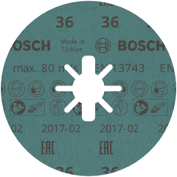 Bosch Power Tools PRO R780 X-Lock Fiberscheibe 125 mm 2608619183