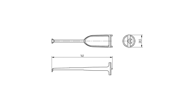 BJB Mounting aid for shade rings for low voltage halogen lamps - 25.901.-801.80