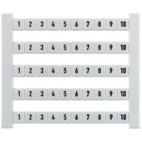 Weidmüller Klemmenmarkierer dekafix ws DEK 6 FWZ 1-10 - 518960001