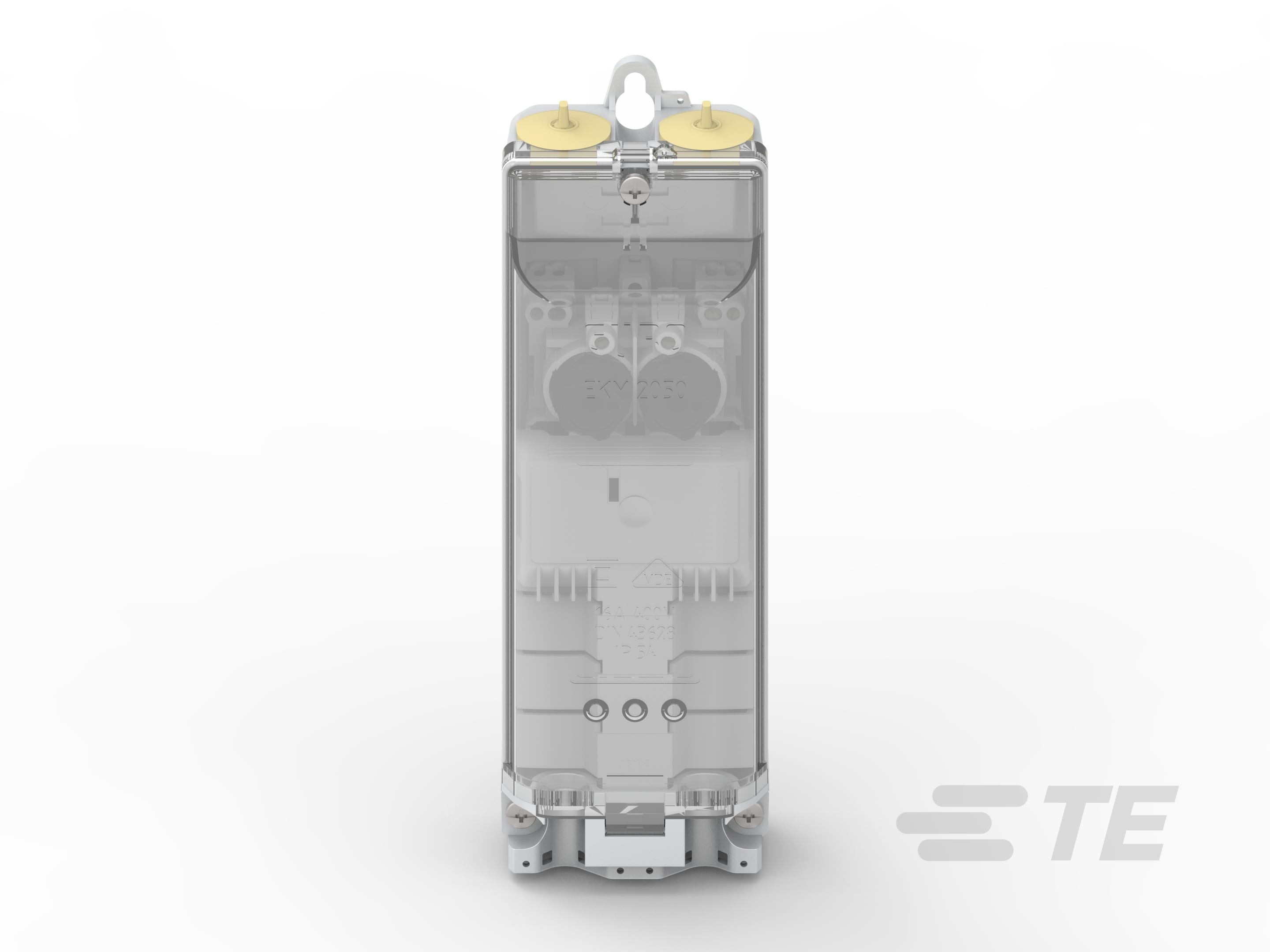 Krüger-Werke GmbH Übergangs/Sicherungskasten N, L1, L2, L3, P EKM-2050F-2D1-5S/S