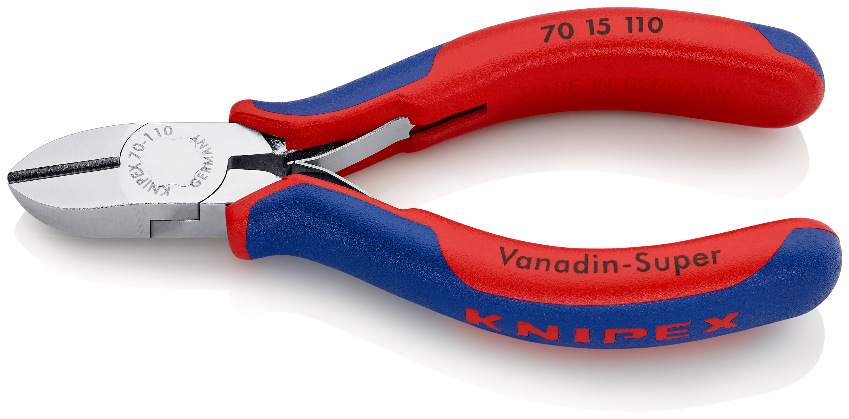 Knipex-Werk Seitenschneider verchromt, 110mm 70 15 110
