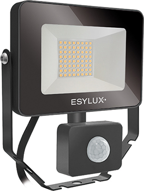 ESYLUX LED-Strahler mit BWM 4000K schwarz BASICAFLTR1000840MDB - EL10810930