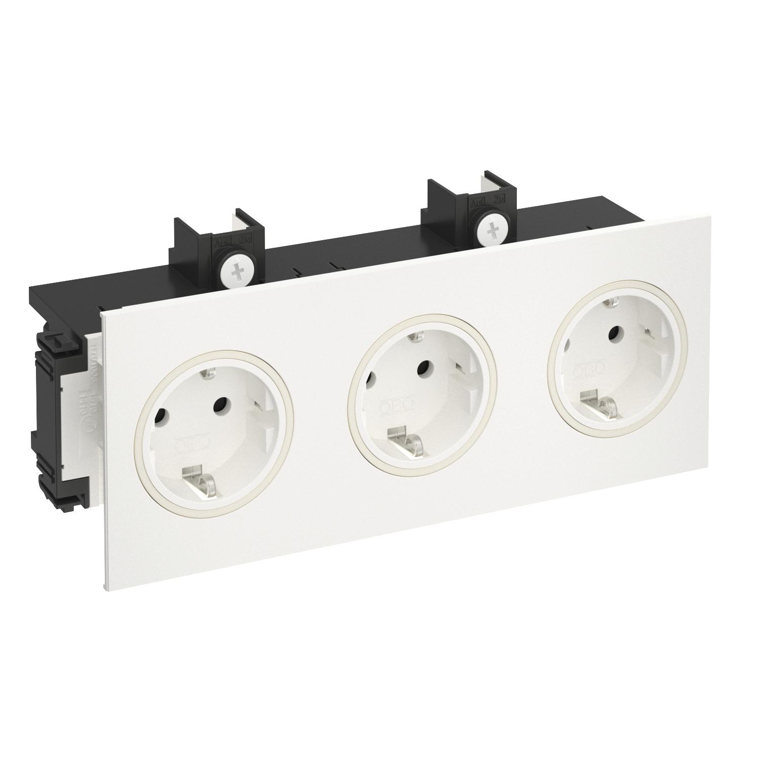 Rehau Steckdose 3-fach SIGNA IN rws BRK 3STD - 6121032 günstig online kaufen
