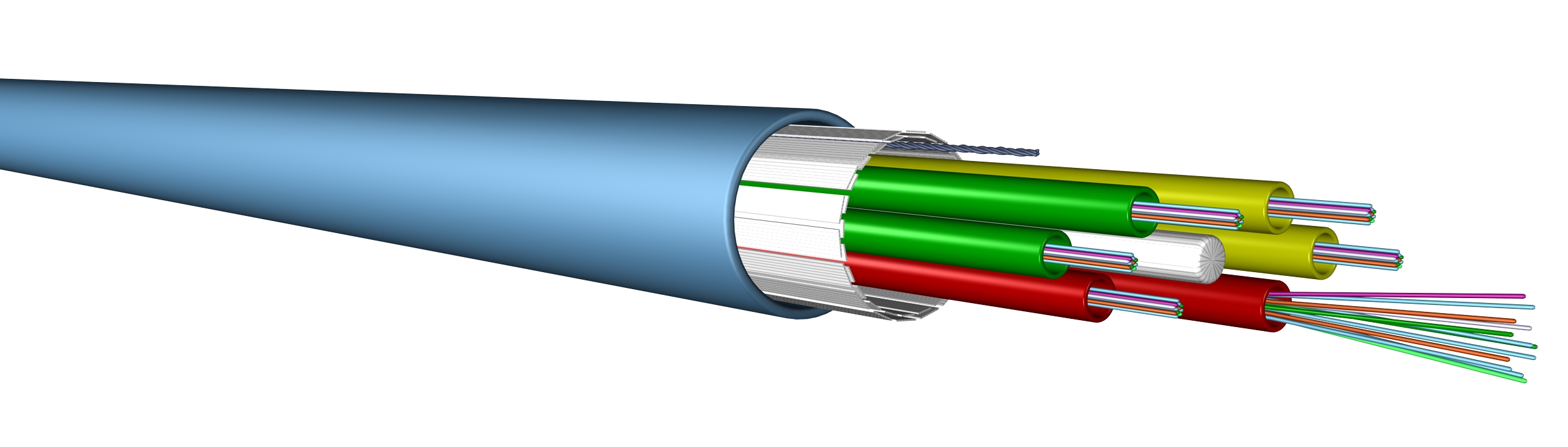 Draka Comteq (DNT) LWL-Kabel U-DQ(ZN)BH VB 4x12G50 OM4 5kN 60019622-Eca - 60019622-CPR