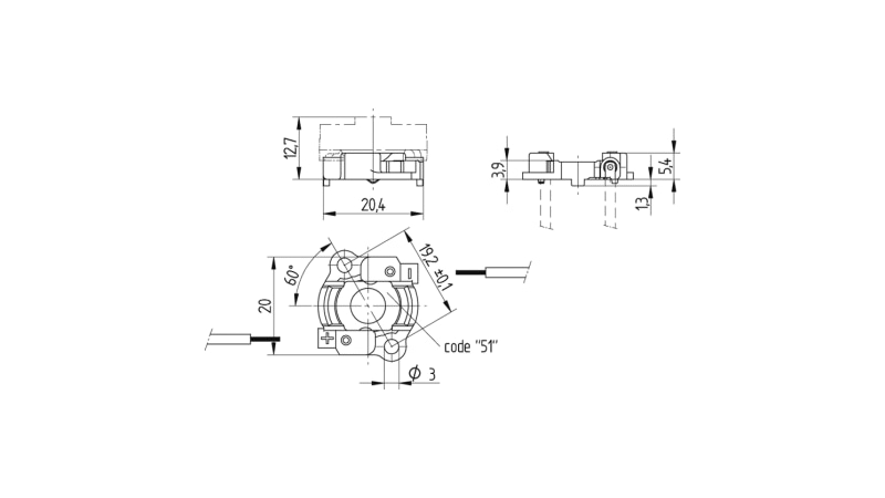 BJB Connector for Sternpl. Cree XLamp