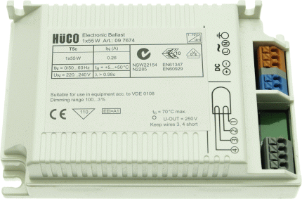 BAG EVG-HP 1x55W T5c HC A-DIM (HÜCO)