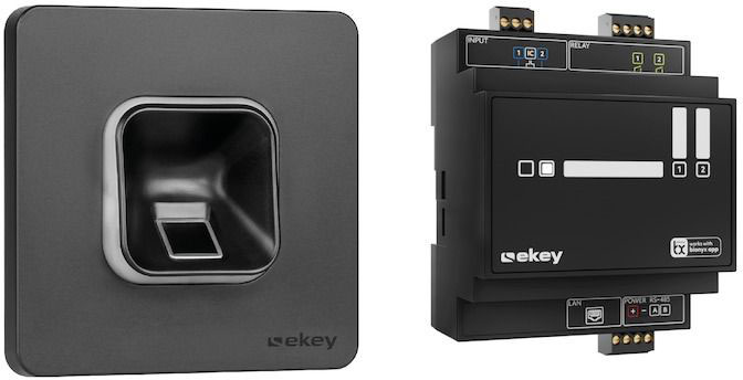 Ekey (AT) Fingerprintset Unterputz, sw 203702