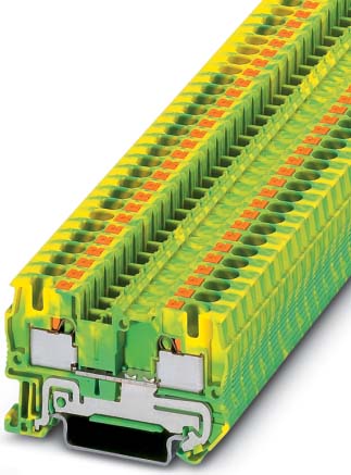 Phoenix Contact Schutzleiterreihenklemme 0,2-6qmm,grün-gelb PT 4-PE